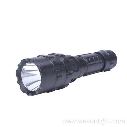 10 Watt Retail Brand Professional Tough Quality Led Light Source Rechargeable Handheld Torch High Power Flashlight